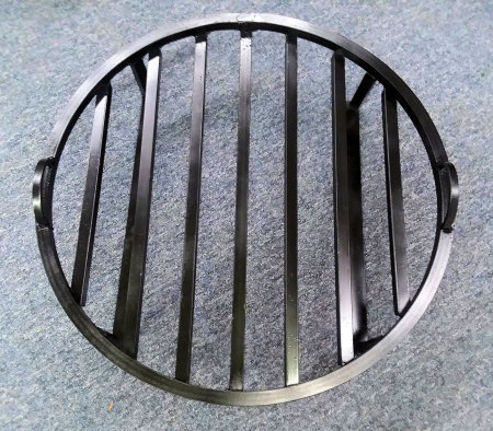    CCFS Round Tong Bar Grate With Handles (Top View) 